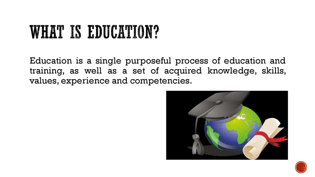 Education What Is Education 