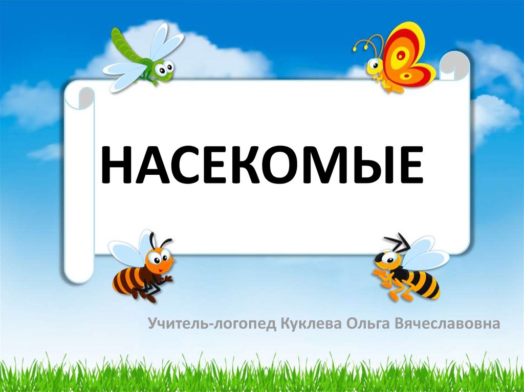 Презентация загадки о насекомых для дошкольников