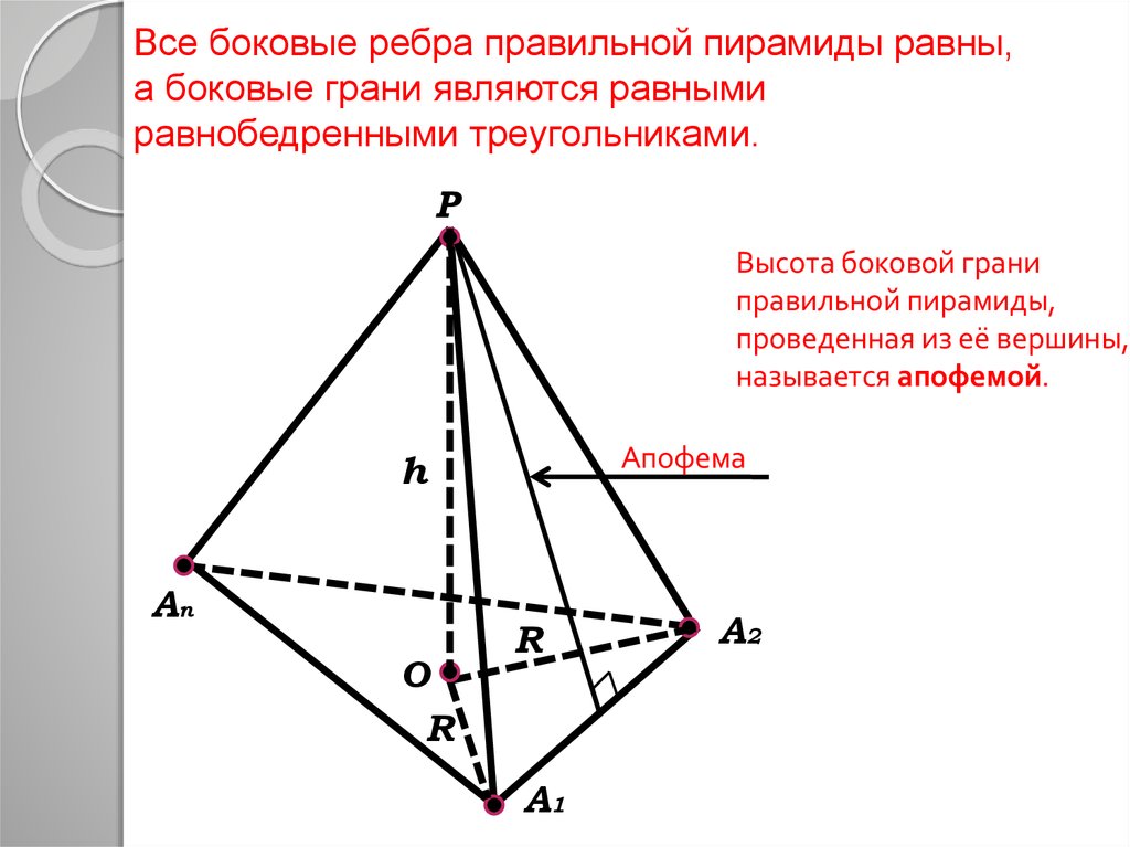 Равны ли ребра пирамиды. Правильная четырехугольная пирамида. Боковая грань правильной треугольной пирамиды. Боковые ребра треугольной пирамиды. В правильной пирамиде боковые ребра равны.