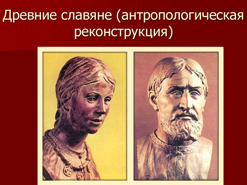 Древние славяне (антропологическая реконструкция)