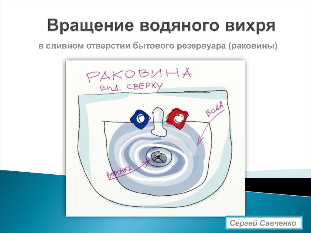 Почему вода стекает по часовой стрелке. Тайна раскрыта | ⚠️ Инженерные знания | Дзен