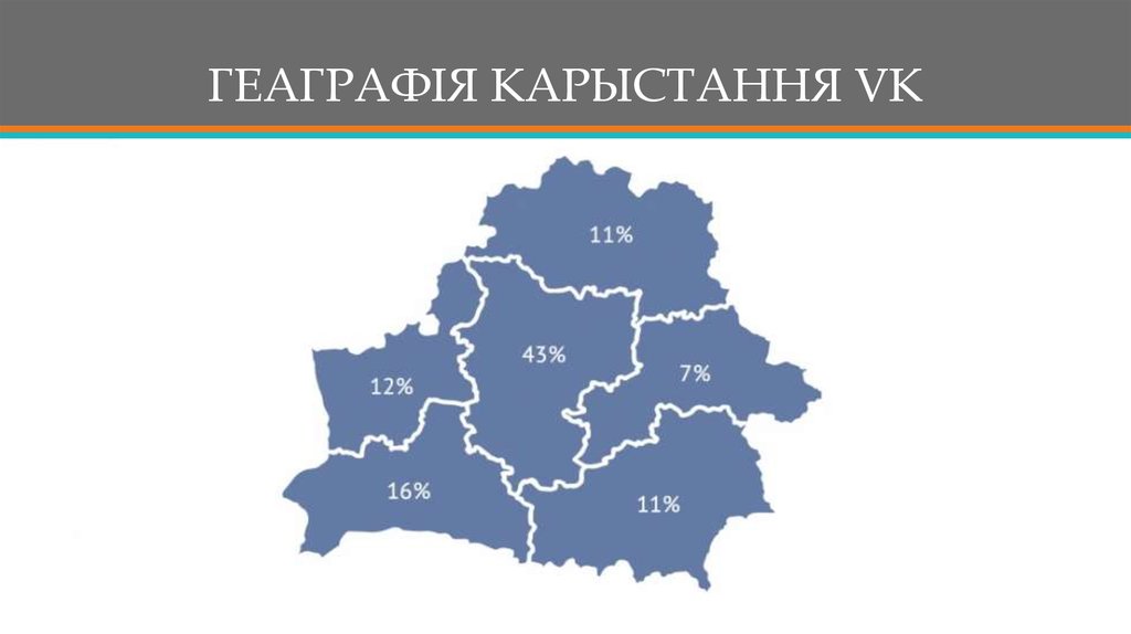 ГЕАГРАФIЯ КАРЫСТАННЯ VK