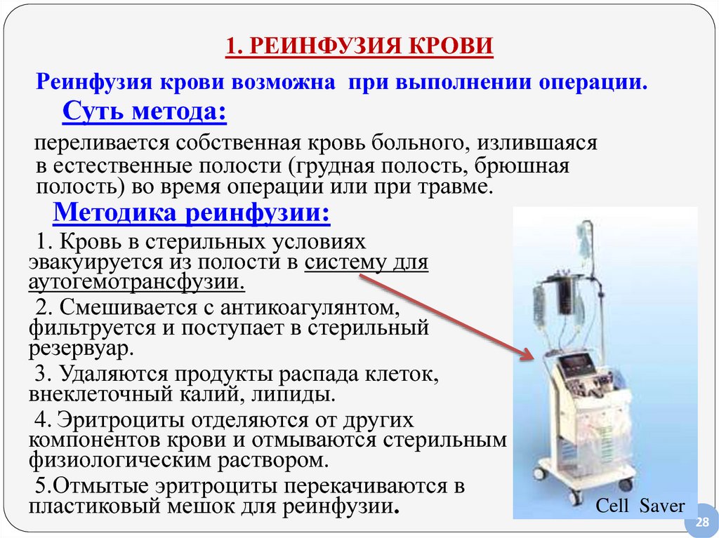 Переливание крови и кровезаменителей в хирургии презентация