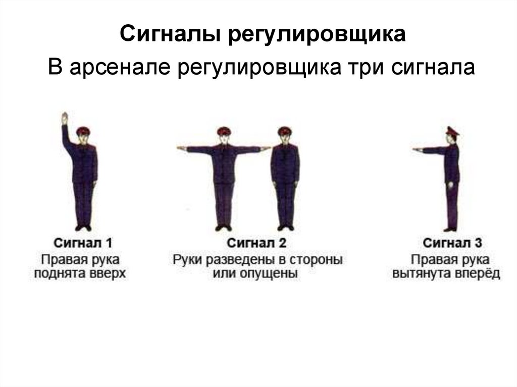 Как запомнить жесты регулировщика в стихах картинки