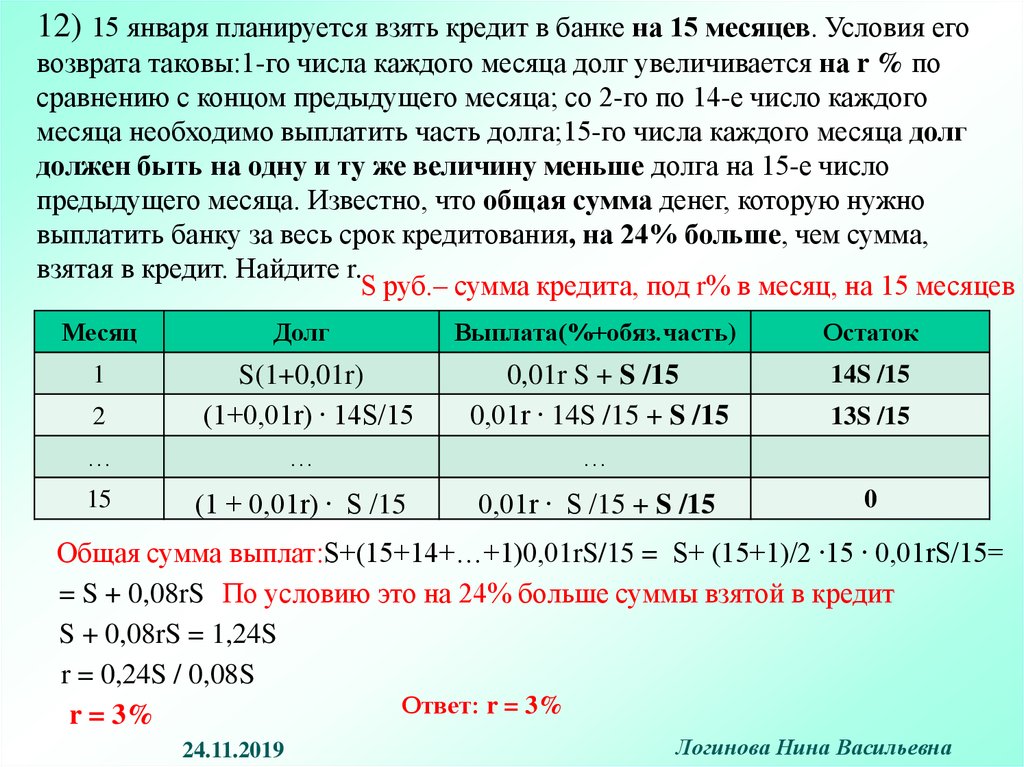 Сколько платить за кредит если взять 3000000 рублей кредитные карты считаются ли кредитом