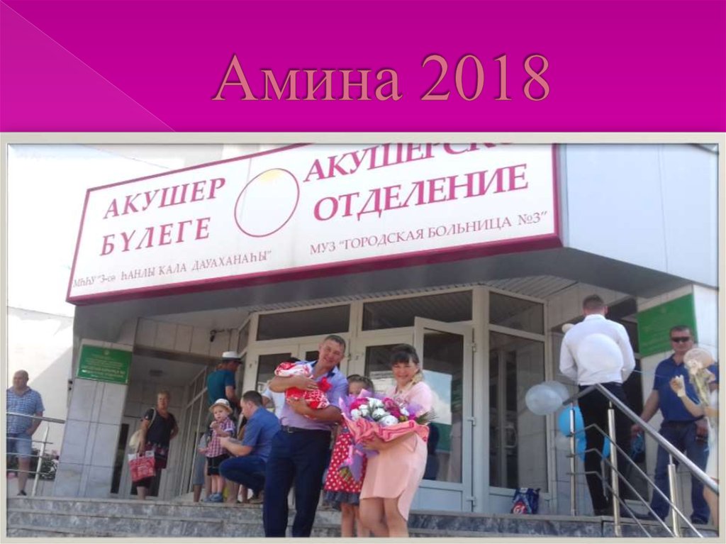 Амина 2018