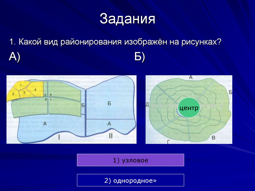 Районирование это в географии