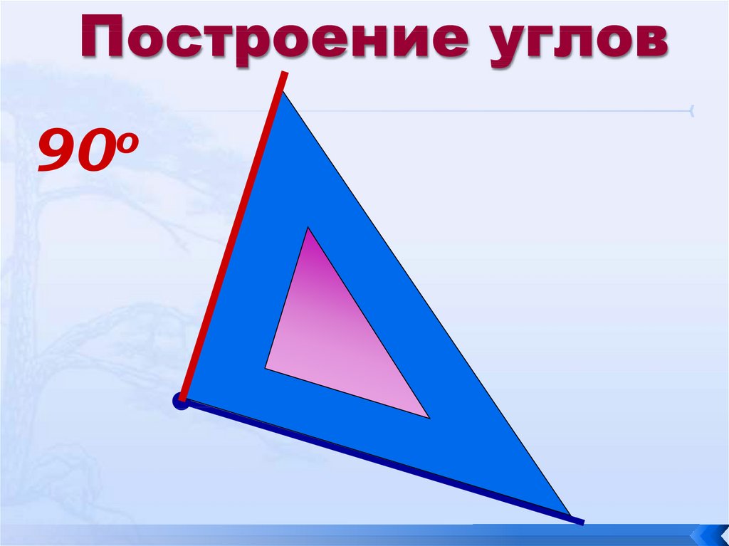 Построение углов. Построение угла презентация. Наборы для построения угла.