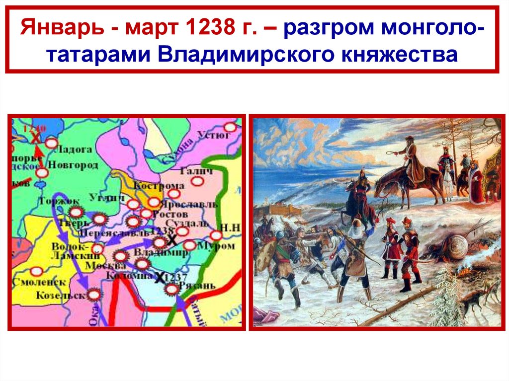 Нашествие монголо татаров