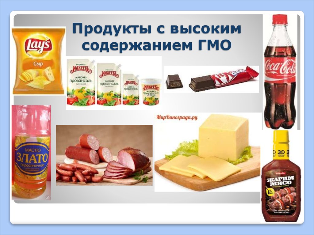 Продукты содержащие гмо картинки