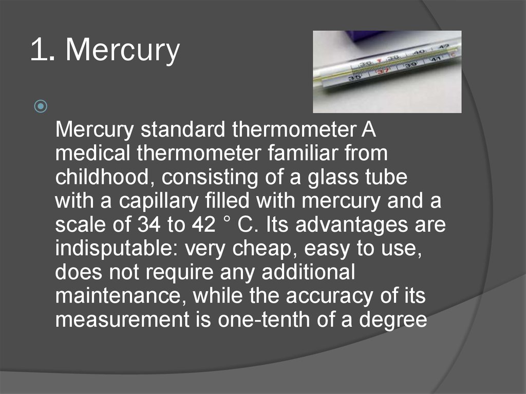1. Mercury