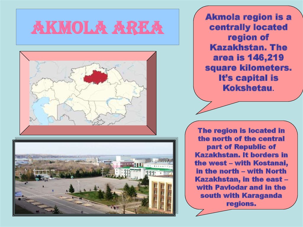 Akmola area