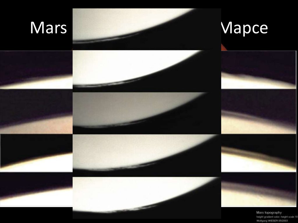 Mars Express: облака на Марсе
