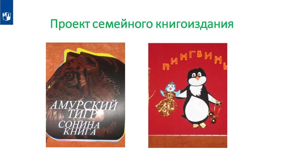 Проект семейного книгоиздания