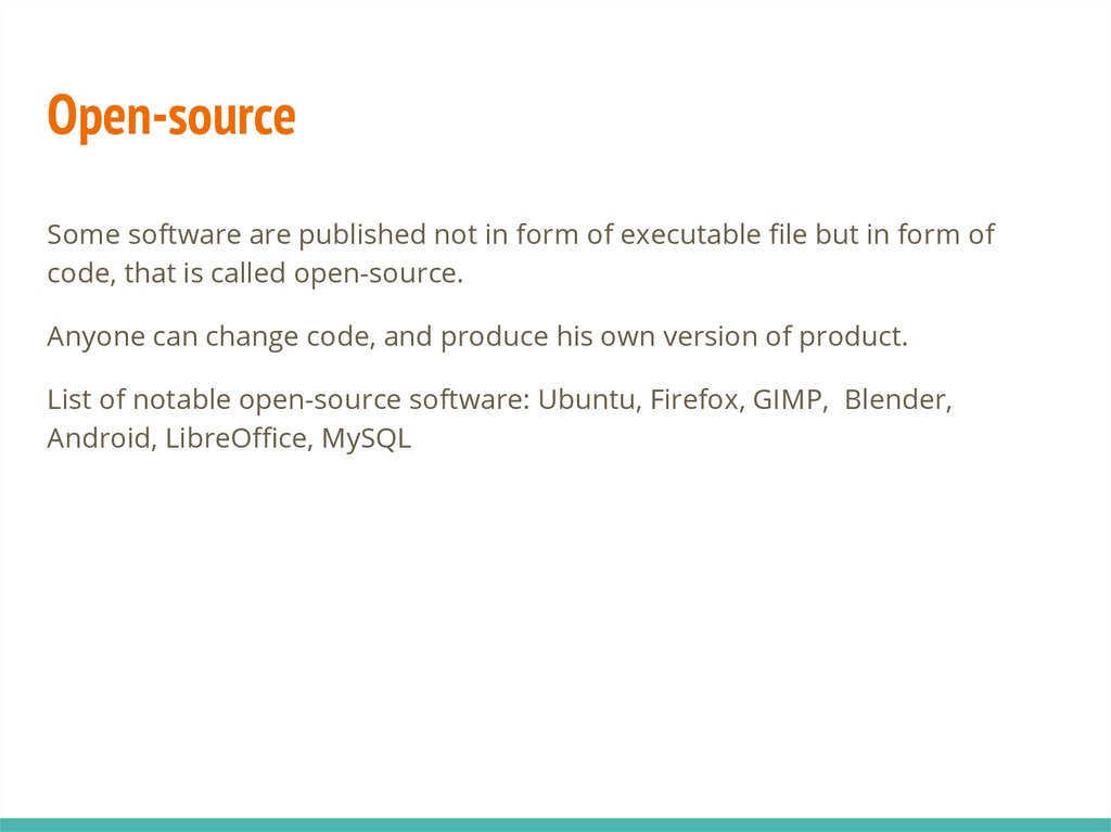 Open-source