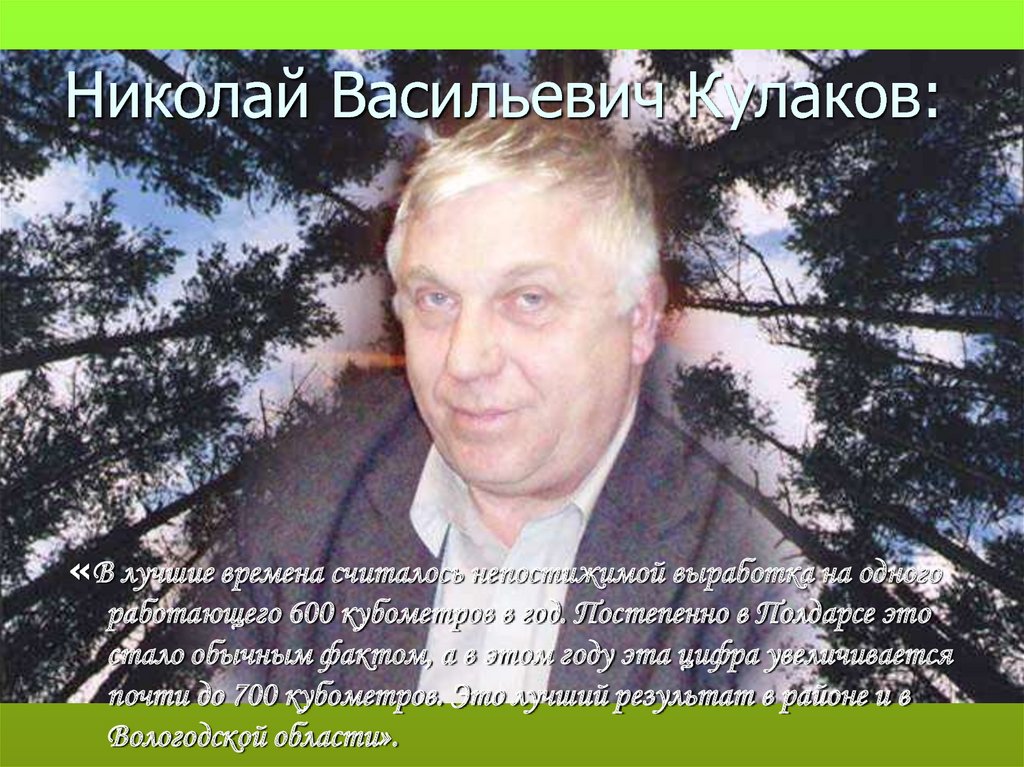 Николай Васильевич Кулаков: