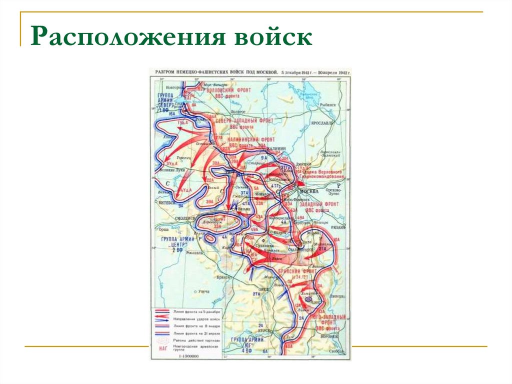 План расположения войск 10 букв сканворд