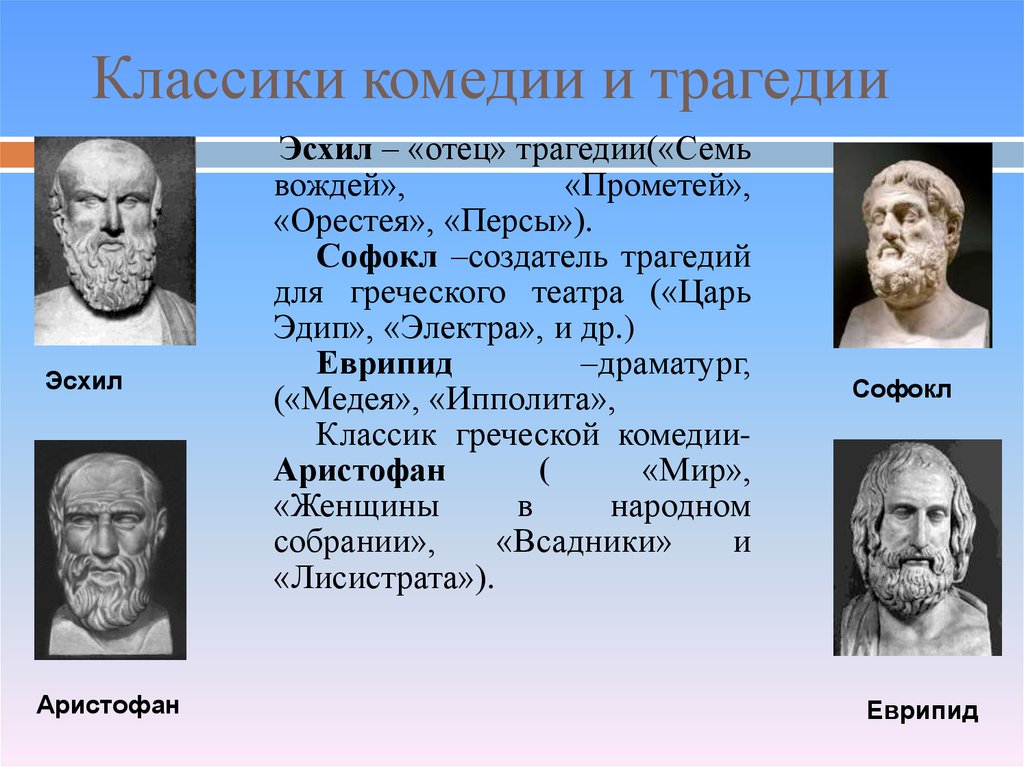 Коллега софокла и эсхила 7 букв сканворд. Античная трагедия Эсхил Софокл. Эсхил Софокл Аристофан. Эсхил Софокл Еврипид. Древнегреческая трагедия Эсхил Софокл Еврипид.