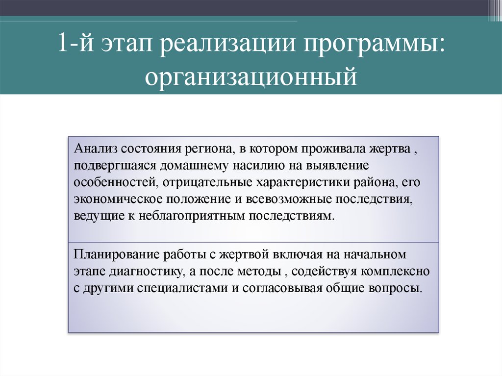 Реабилитация пострадавших производстве