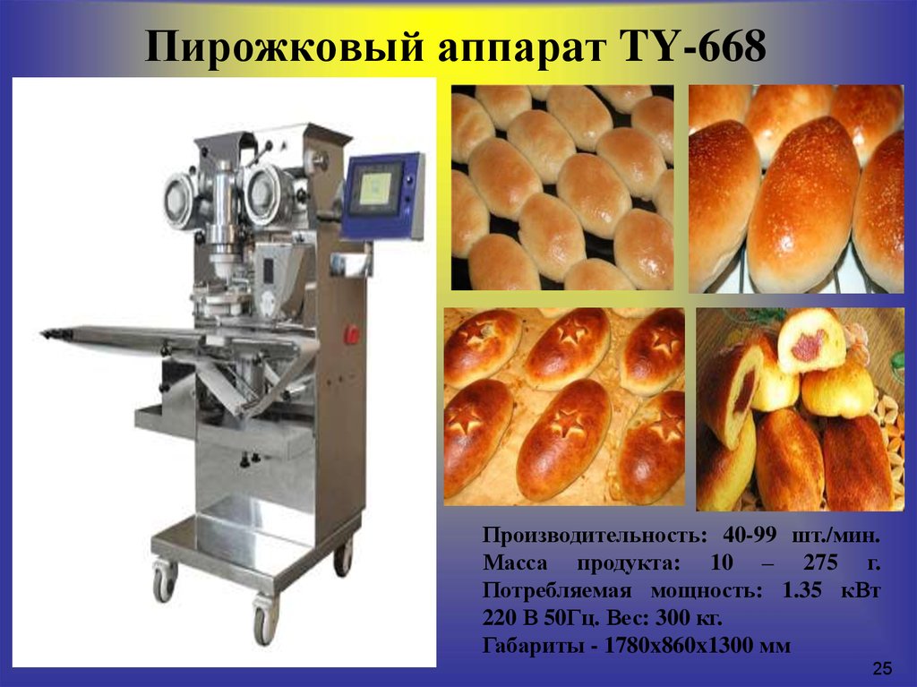 Пирожковый аппарaт TY-668