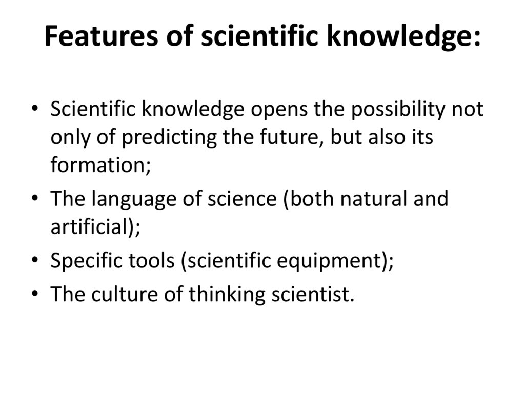 Ideological Foundations Of Science Online Presentation