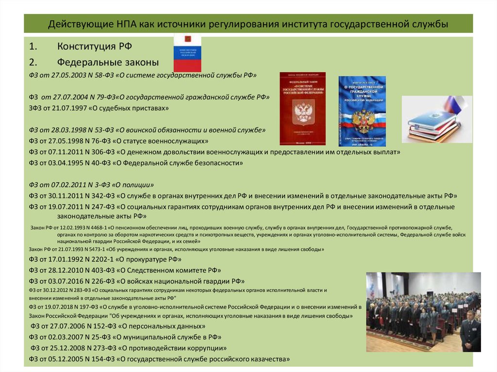 Закон о внесении. НПА регулирующие государственную службу в РФ. Нормативно-правовые акты в ОВД. Нормативно-правовое регулирование государственной службы. Правовое регулирование службы в ОВД РФ.