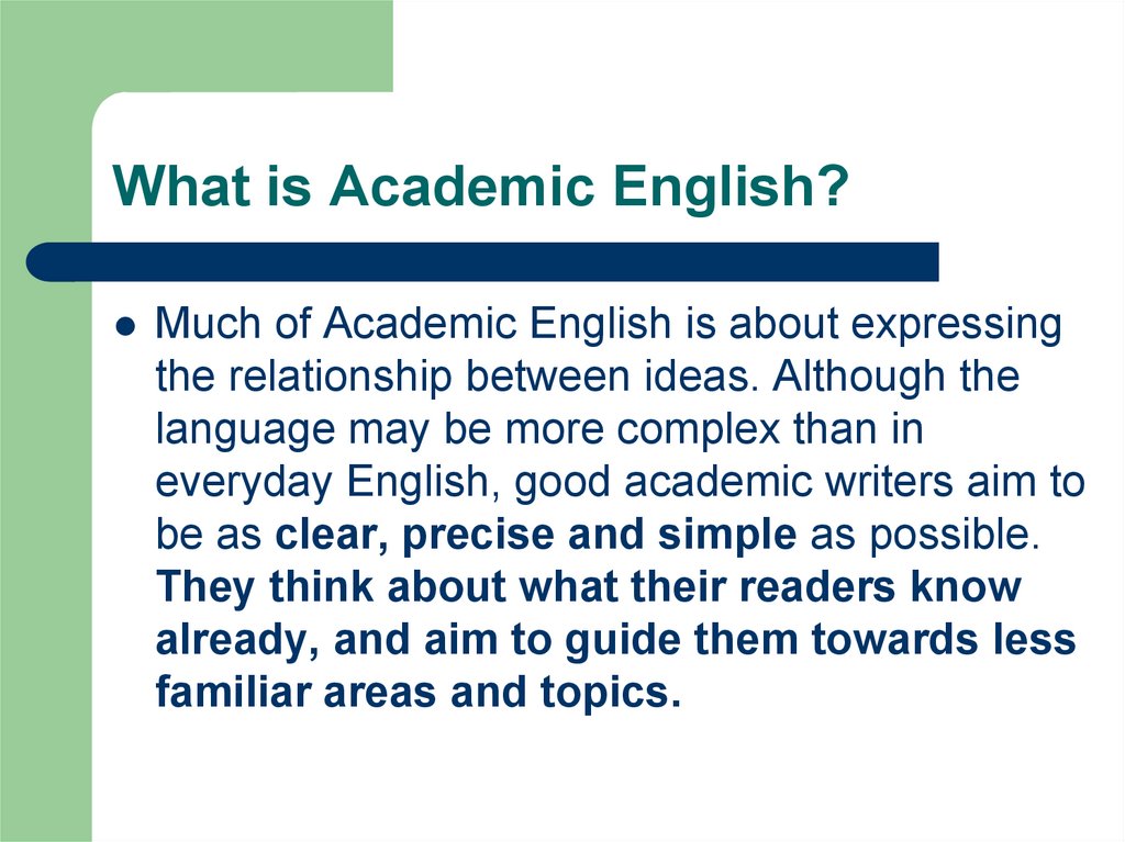 An Introduction To EAP Academic Skills In English Lesson 1 Online 