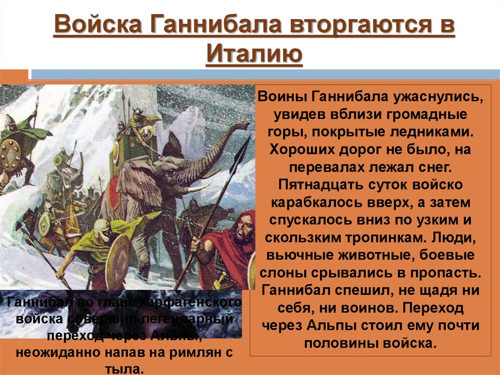 Бои на улицах карфагена описание картины 5 класс кто из противников вызывает ваше сочувствие