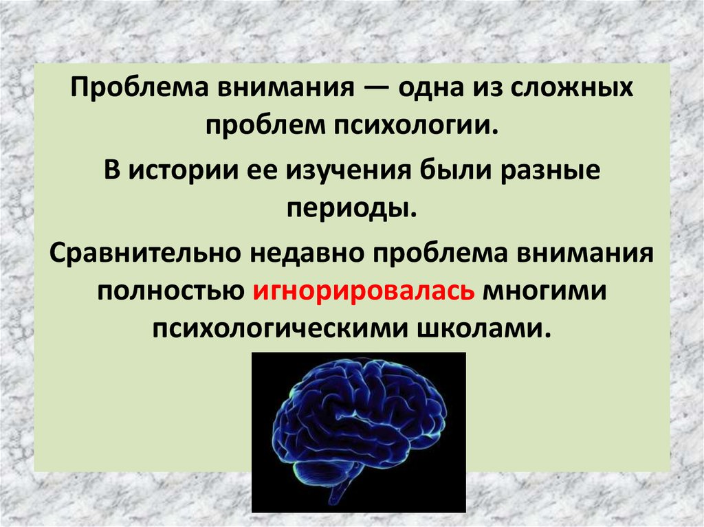 Локальные поражения мозга это. Нарушения внимания в нейропсихологии. Виды нарушения внимания в нейропсихологии. Нейропсихология мозг. Внимание проблема.