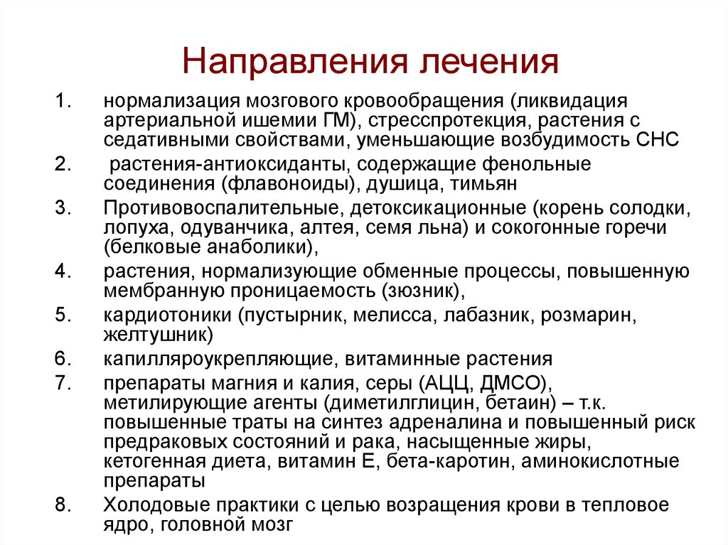 Направлениях терапии. Направление на лечение. Современные направления в лечении.. Порядок направления на лечение. Нормализация мозга.