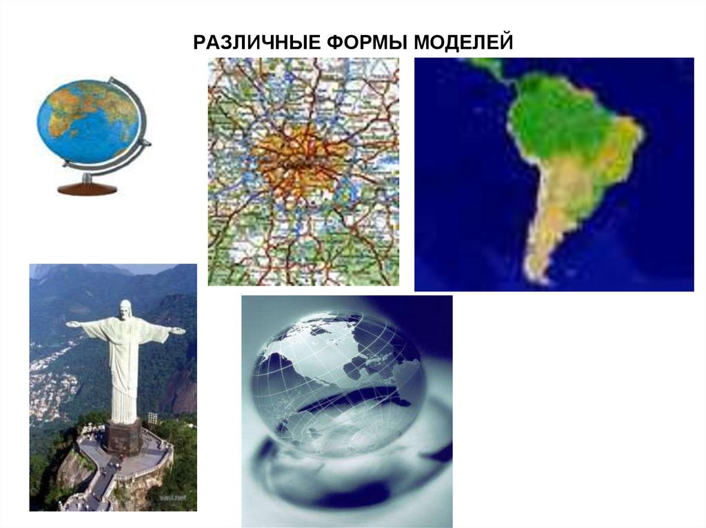 РАЗЛИЧНЫЕ ФОРМЫ МОДЕЛЕЙ