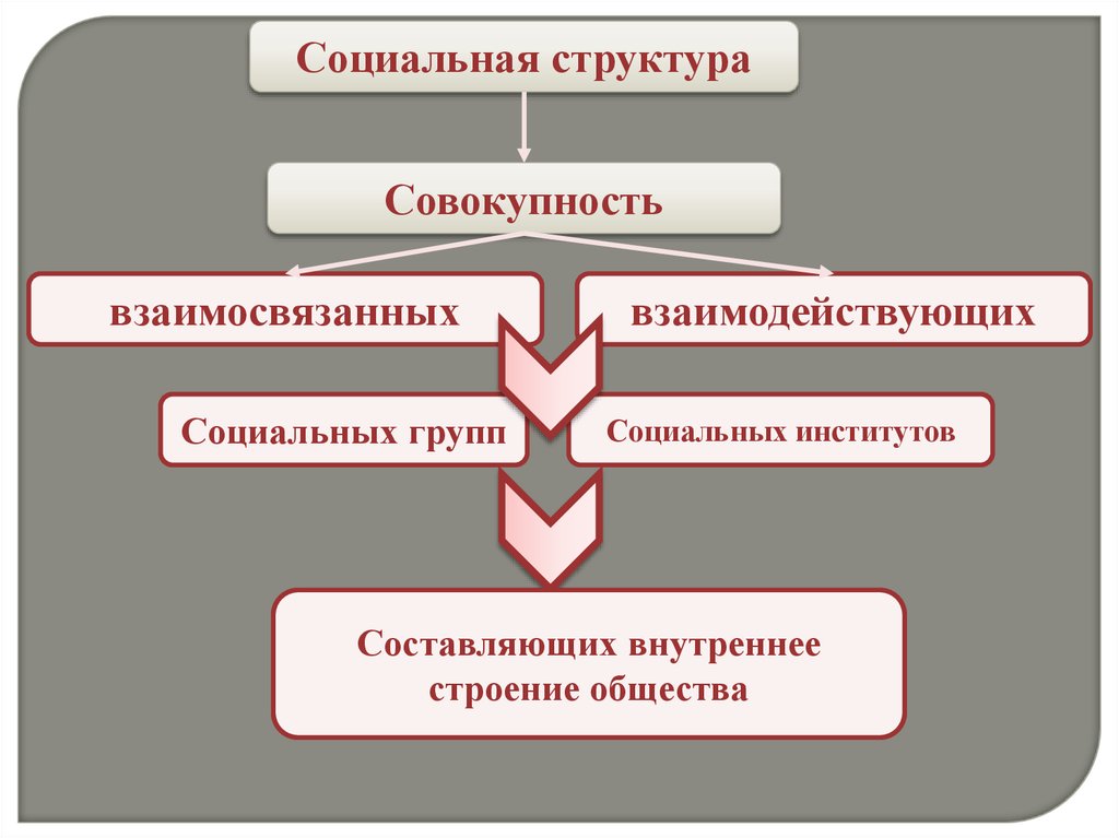 Структура соц групп