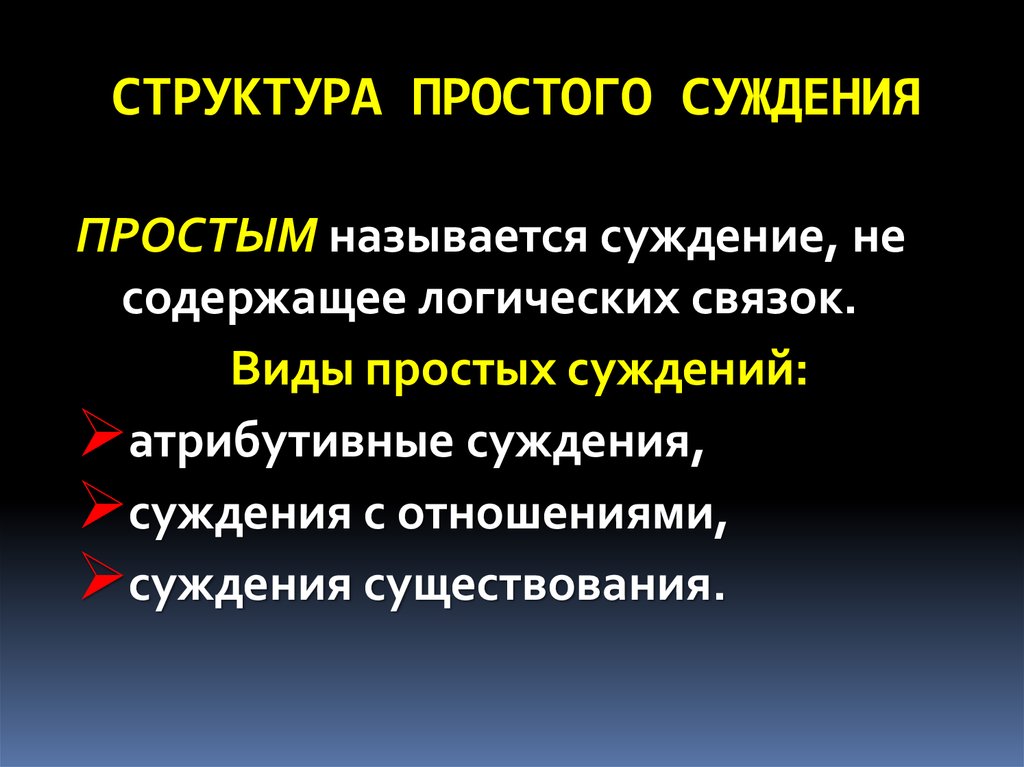 Строение суждения. Структура простого суждения. Структура и вид суждения. Структура простого суждения в логике. Структура и вид простого суждения.