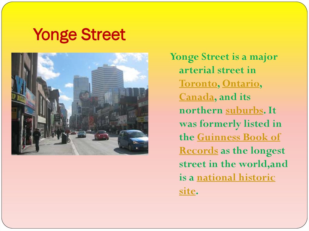 Yonge Street