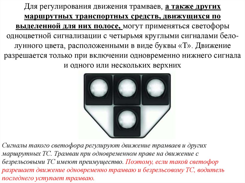 Светофор трамвая обозначения в картинках