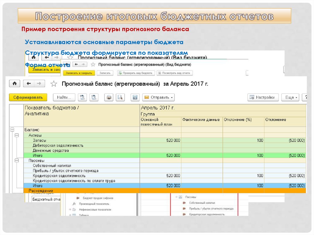 1с erp заказ как счет