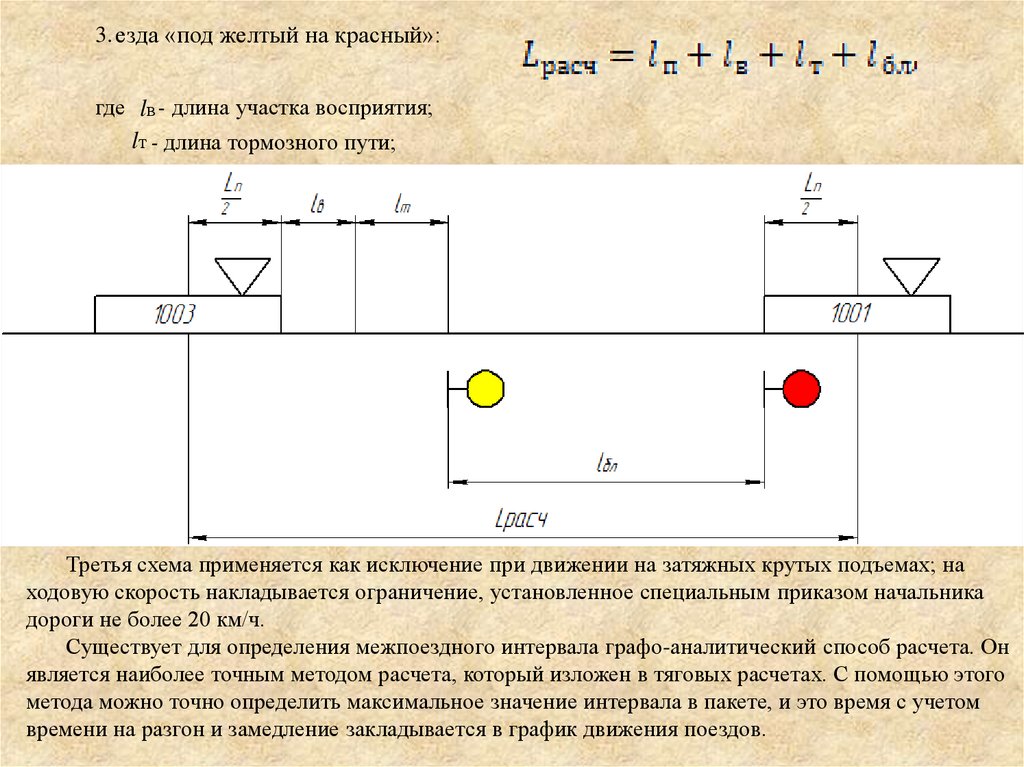 Интервалы график движения. Разгон и замедление поезда. Ходовая скорость поезда. Межпоездной интервал при двух блок участках. Затраты времени на разгон и замедление поезда.