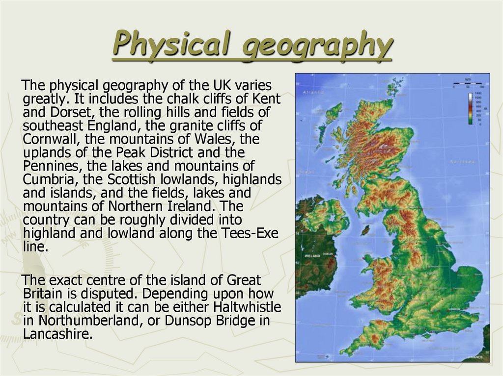 Презентация по теме великобритания география 7 класс