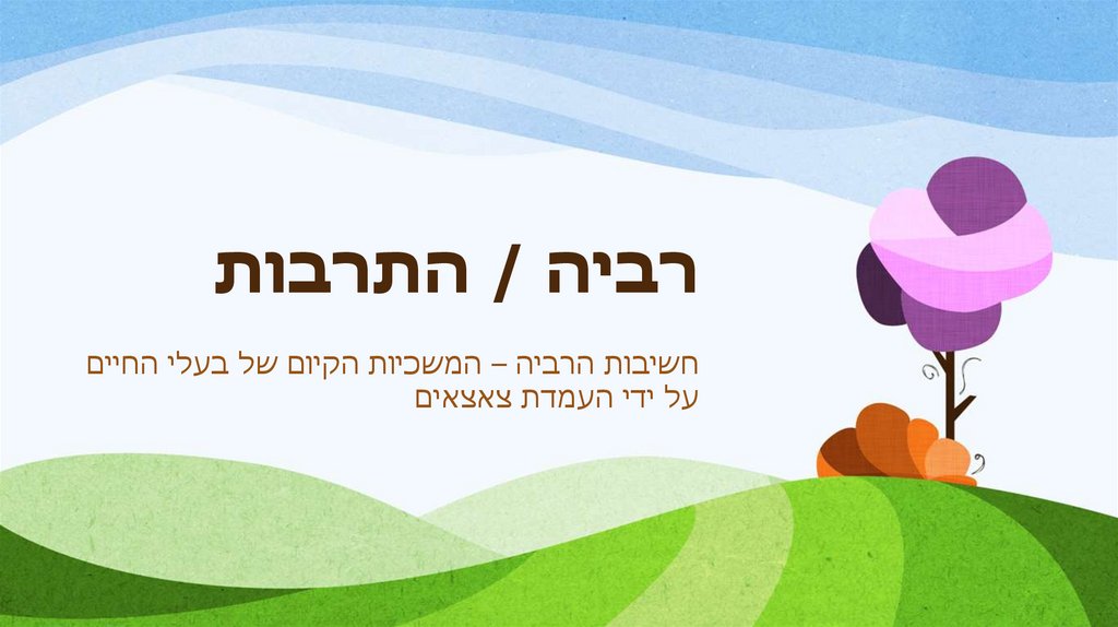 רביה / התרבות