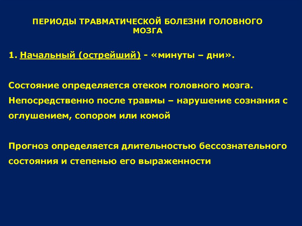 Травматическая болезнь презентация