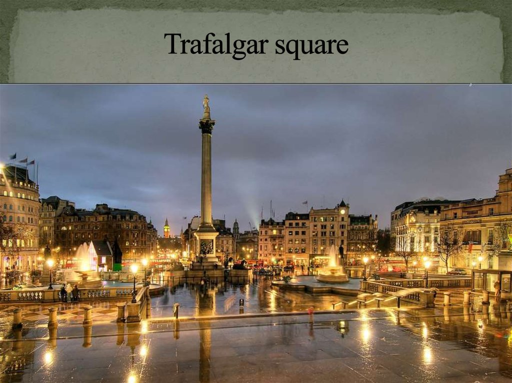 Trafalgar square