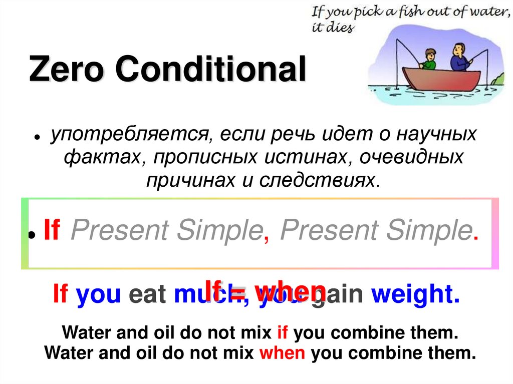 Conditionals спотлайт 8 класс презентация