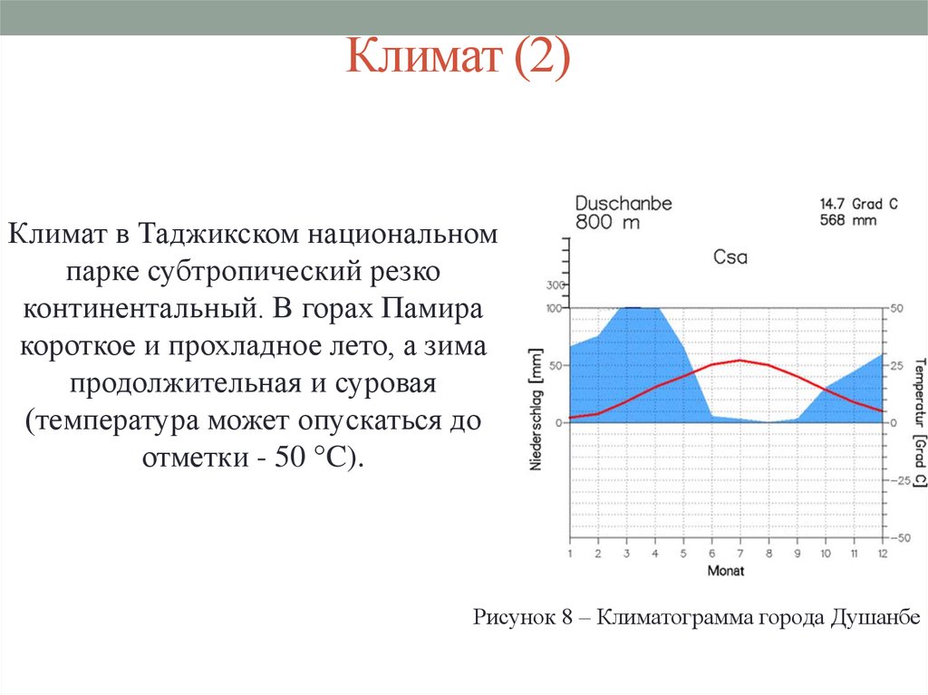 Умеренный морской климат