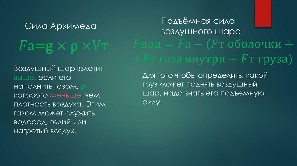 Сила Архимеда для воздушного шара. Подъемная сила это сила Архимеда. Как определить подъемную силу шара. Подъемная сила воздушного шара.