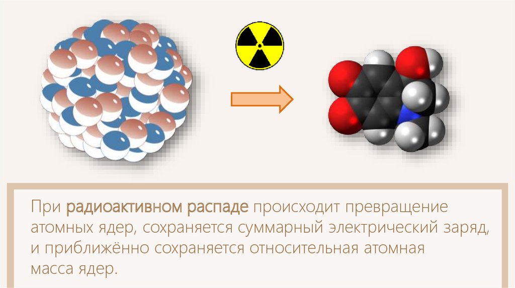 При радиоактивном распаде происходит. Молекула радиации. Распад радиоактивных веществ. Радиоактивные изотопы. Превращение изотопов.