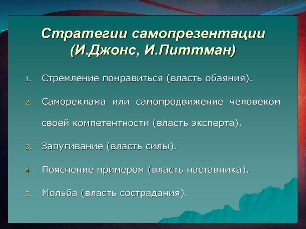 Образец самопрезентации о себе