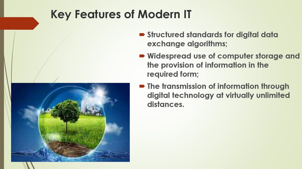 Key Features of Modern IT