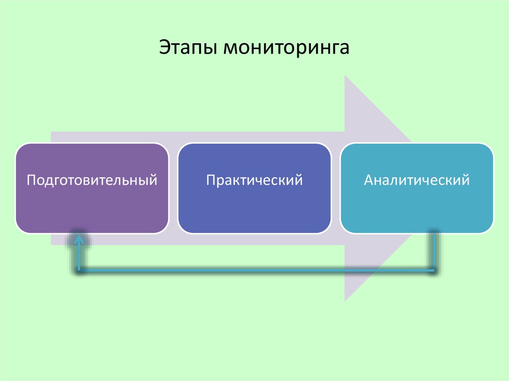 Этапы мониторинга