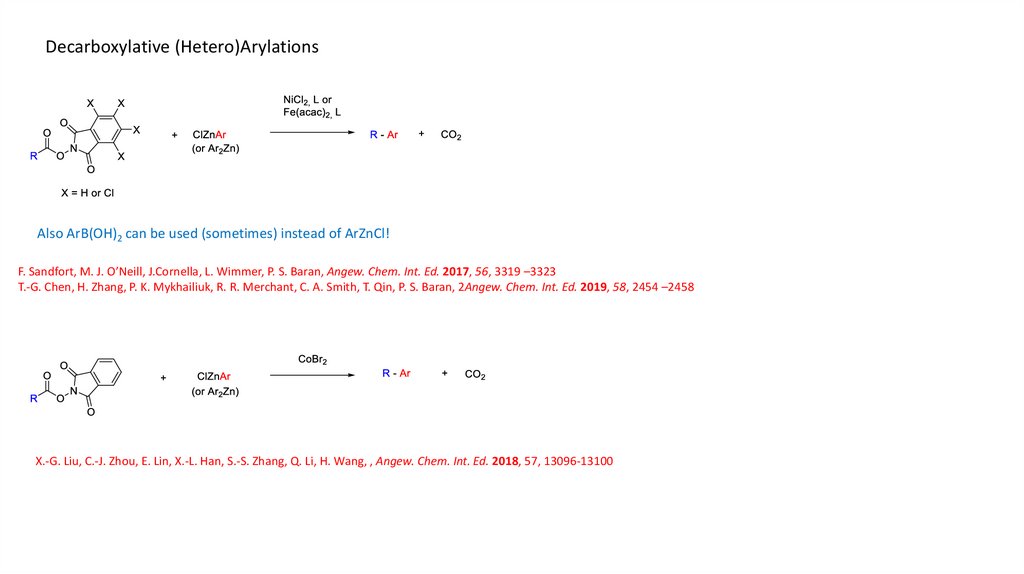 Radical Reactions Decarboxylative Alkenylations And Alkynylations Online Presentation