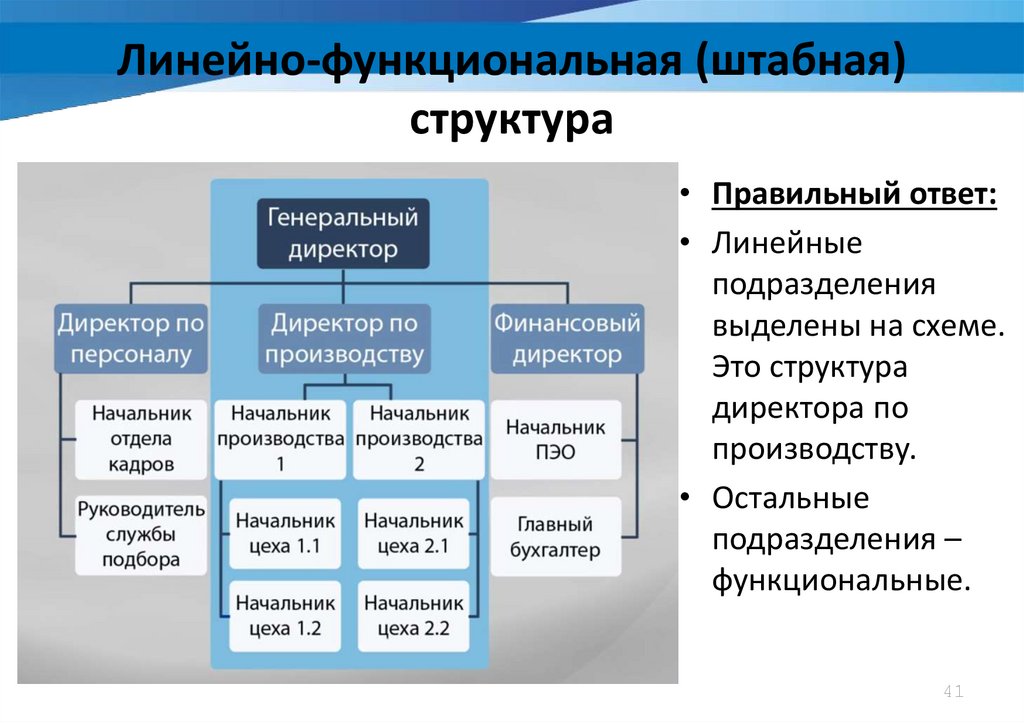 Линейная функциональная линейно функциональная дивизиональная